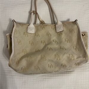 Dooney & Bourke Beige and Cream Purse